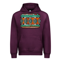 Mauve Wine turquoise western background Urban Hoodie - Jasminsmagicworld