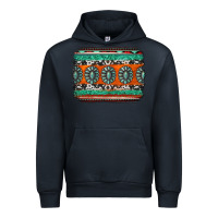 Navy turquoise western background Urban Hoodie - Jasminsmagicworld