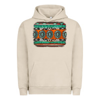 Pigment French Oak turquoise western background Urban Hoodie - Jasminsmagicworld