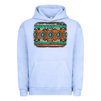 Pigment Grape Ice turquoise western background Urban Hoodie - Jasminsmagicworld