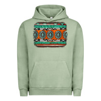 Pigment Oil Green turquoise western background Urban Hoodie - Jasminsmagicworld
