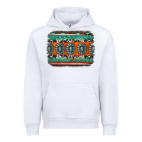 White turquoise western background Urban Hoodie - Jasminsmagicworld