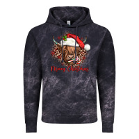 Cloud Black mooey christmas cow Vintage Hoodie - JahusDesignShop