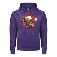 Cloud Purple mooey christmas cow Vintage Hoodie - JahusDesignShop