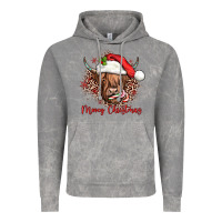 Cloud Rock mooey christmas cow Vintage Hoodie - JahusDesignShop