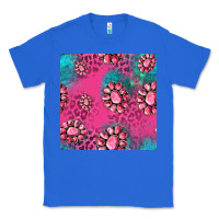 True Royal pink turquoise gemstoes seamless pattern Classic Tee - HRA Design Shop