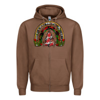 Chestnut trees rainbow Zipper Hoodie - JahusDesignShop
