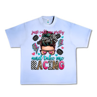 Grape Ice just call me pretty and take me racing Urban Heavy Tee - Zillion Design Studio