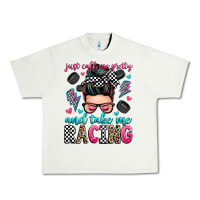 Pistachio just call me pretty and take me racing Urban Heavy Tee - Zillion Design Studio