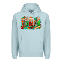 Blue Mist teacher fall Premium Hoodie - MaliasSmallBusiness