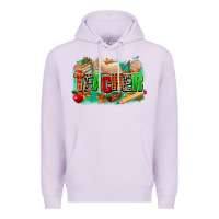 Lilac teacher fall Premium Hoodie - MaliasSmallBusiness