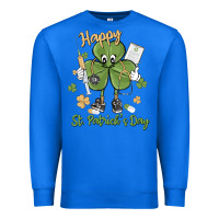 True Royal happy st. patrick's day Premium Sweatshirt - MaliasSmallBusiness