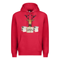 Cardinal Yes Mama I Am Studying Right Now, Deer Premium Hoodie - Bettercallsaul
