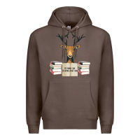 Coffee Yes Mama I Am Studying Right Now, Deer Premium Hoodie - Bettercallsaul