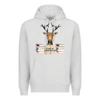 Dove Grey Yes Mama I Am Studying Right Now, Deer Premium Hoodie - Bettercallsaul