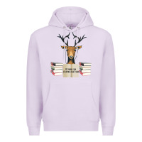 Lilac Yes Mama I Am Studying Right Now, Deer Premium Hoodie - Bettercallsaul