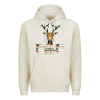 Oatmeal Heather Yes Mama I Am Studying Right Now, Deer Premium Hoodie - Bettercallsaul