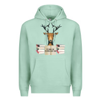 Seafoam Yes Mama I Am Studying Right Now, Deer Premium Hoodie - Bettercallsaul