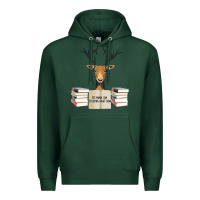 Sports Green Yes Mama I Am Studying Right Now, Deer Premium Hoodie - Bettercallsaul
