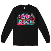 Black go race Long Sleeve Tee - AdoDesignShop