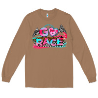 Toasted Coconut go race Long Sleeve Tee - AdoDesignShop