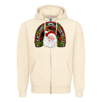 Sandshell santa rainbow Zipper Hoodie - JahusDesignShop