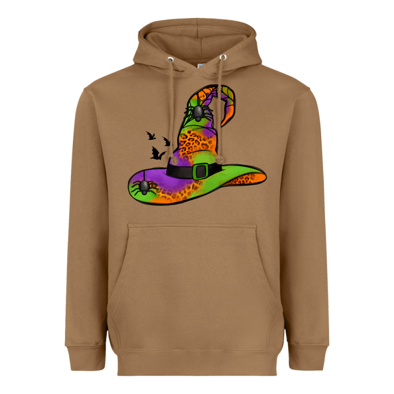 Witch Hat With Spiders Heavyweight Hoodie by Jasminsmagicworld | Teevron