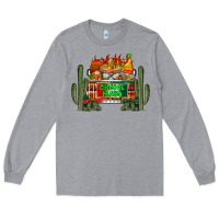 Heather Grey cinco de mayo truck Long Sleeve Tee - RacoonDesign
