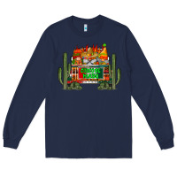 Navy cinco de mayo truck Long Sleeve Tee - RacoonDesign