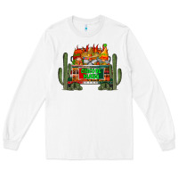 White cinco de mayo truck Long Sleeve Tee - RacoonDesign