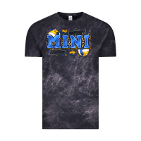Cloud Black mini volleyball Vintage Tee - Zillion Design Studio