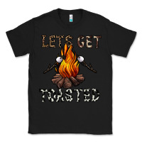 Black lets get toasted Classic Tee - CowhideDigitalArt