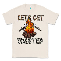 Natural lets get toasted Classic Tee - CowhideDigitalArt