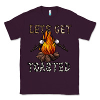 Plum lets get toasted Classic Tee - CowhideDigitalArt