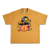 Peanut Butter Kids Pumpkin with Halloween Urban Heavy Tee - texasbilliewilder