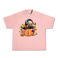 Salmon Kids Pumpkin with Halloween Urban Heavy Tee - texasbilliewilder