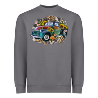 Storm vintage truck western Heavyweight Sweatshirt - Zillion Design Studio
