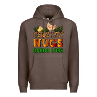 Coffee chicken nugs mama hugs Premium Hoodie - AdoDesignShop