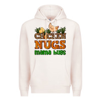 Pale Pink chicken nugs mama hugs Premium Hoodie - AdoDesignShop