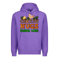 Purple chicken nugs mama hugs Premium Hoodie - AdoDesignShop