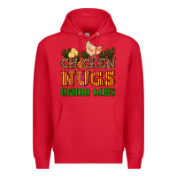 Red chicken nugs mama hugs Premium Hoodie - AdoDesignShop
