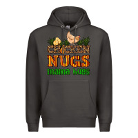 Smoke chicken nugs mama hugs Premium Hoodie - AdoDesignShop