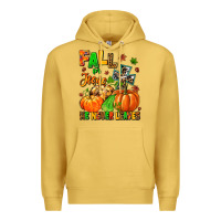 Antique Gold fall for jesus he never leaves Premium Hoodie - MaliasSmallBusiness