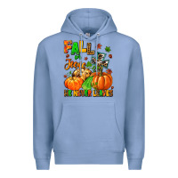 Colony Blue fall for jesus he never leaves Premium Hoodie - MaliasSmallBusiness