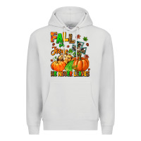 Dove Grey fall for jesus he never leaves Premium Hoodie - MaliasSmallBusiness