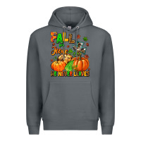 Rock fall for jesus he never leaves Premium Hoodie - MaliasSmallBusiness