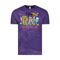 Cloud Purple you rn good hands Vintage Tee - texasbilliewilder