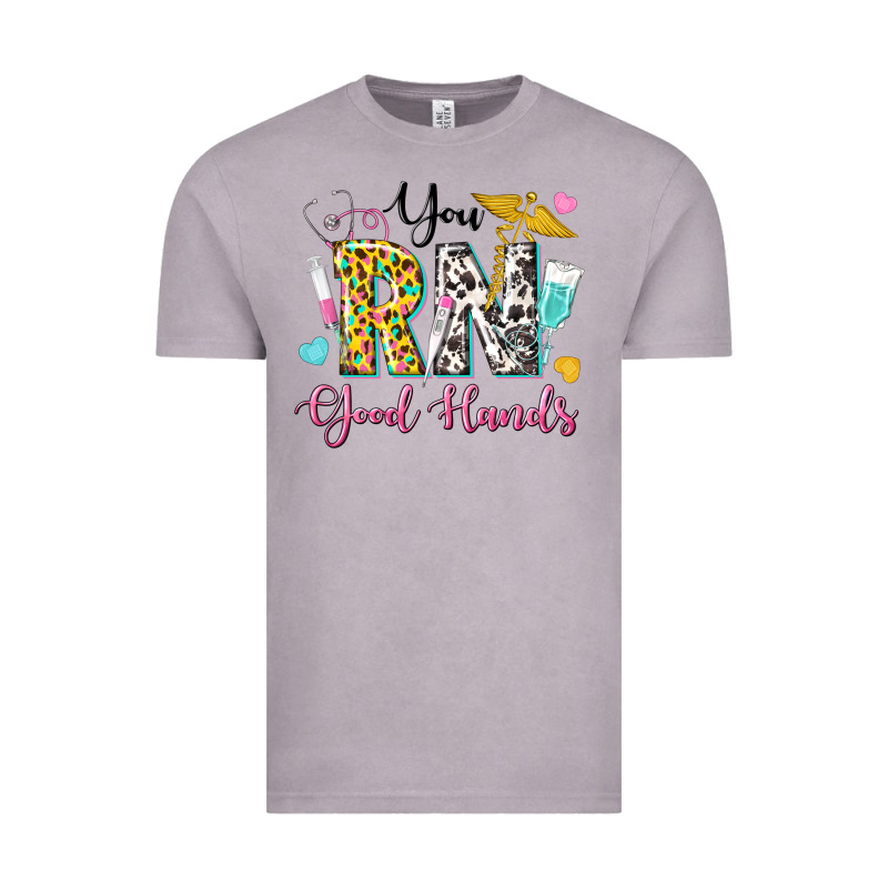 You Rn Good Hands Vintage Tee by texasbilliewilder | Teevron