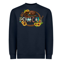 Navy punchy Heavyweight Sweatshirt - Zillion Design Studio