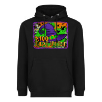Black Witch's Hat 100 That Witch Heavyweight Hoodie - Jasminsmagicworld